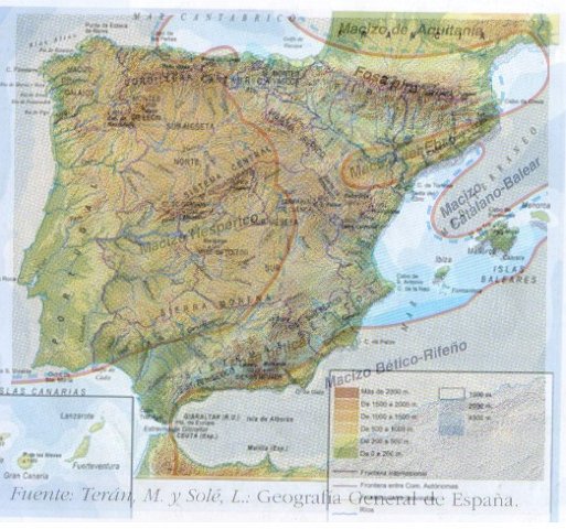 16.Fusion Era primaria - Mapa Fisico Espana